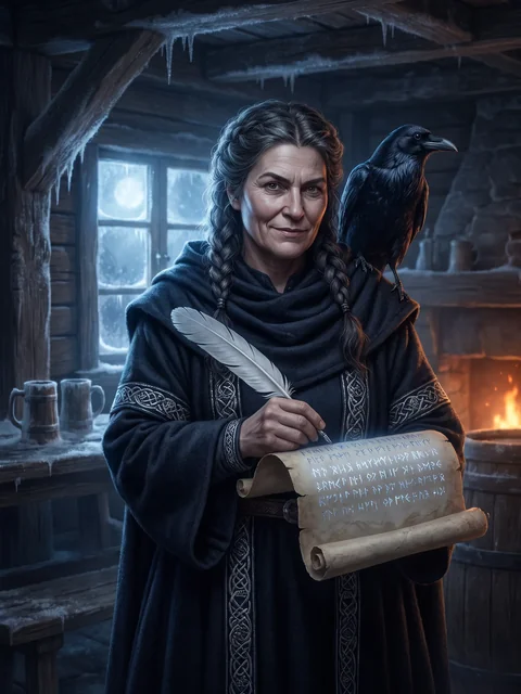 Morgana, keeper of the Chronicle